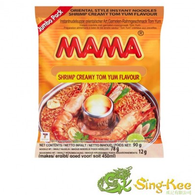 Mama Instant Noodles Shrimp Tom Yum Creamy Flavour 90g