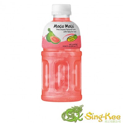 Mogu Mogu Nata De Coco Pink Guava Flavour 320ml