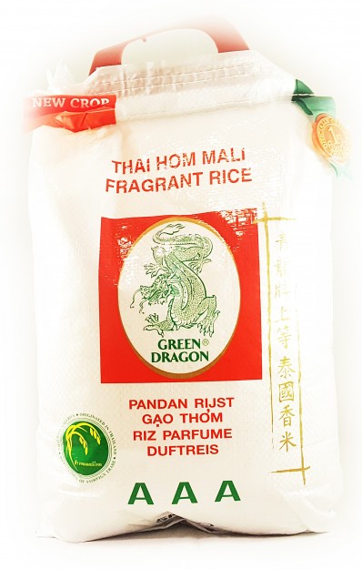 GREEN DRAGON Thai Hom Mali Fragrant Rice 5kg