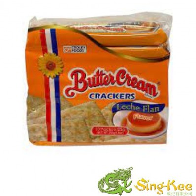 SUNFLOWER BC Brand Crackers-Leche Flan 25gx10