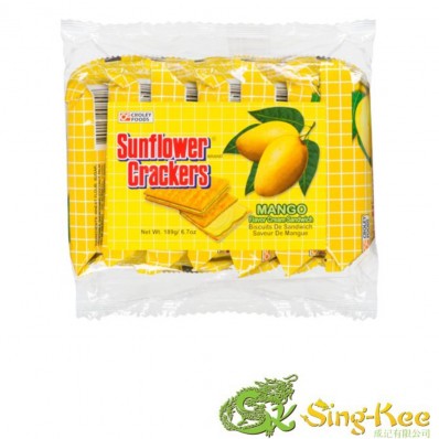 Sunflower Crackers Mango Taste Sandwich 189g
