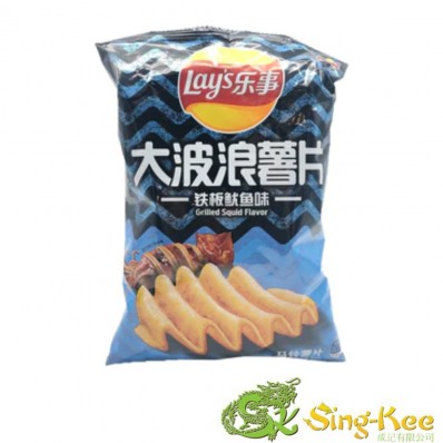 Lay's Crisps Sizzling Squid Flavour 70g