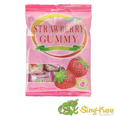 Cocon Strawberry Gummy Jelly Sweets 100G