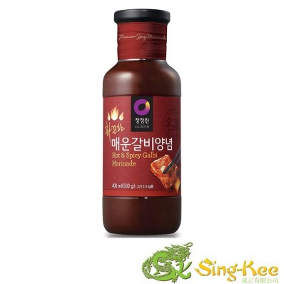 Chung Jung One Korean Hot & Spicy Ribs BBQ Sauce 500g