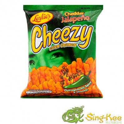 Leslies Cheezy Corn Crunch (Cheddar Jalapeno) 70g