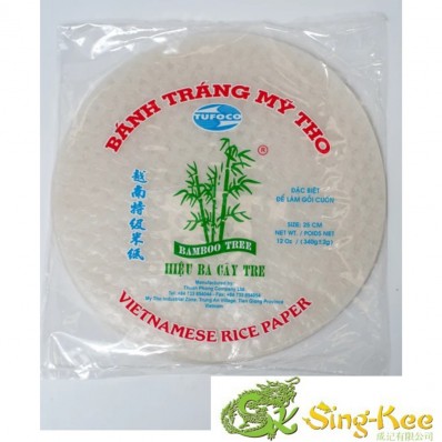 Bamboo Tree Rice Paper 22cm 340g (1 case - 44pcs)