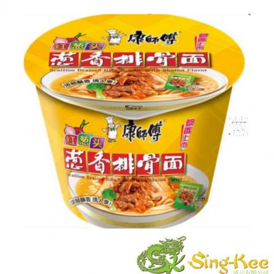 KSF Scallions Braised Pork Flavour Instant Bowl Noodle 109g
