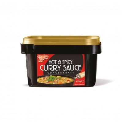 GOLDFISH Hot & Spicy Curry Sauce Concentrate 405g