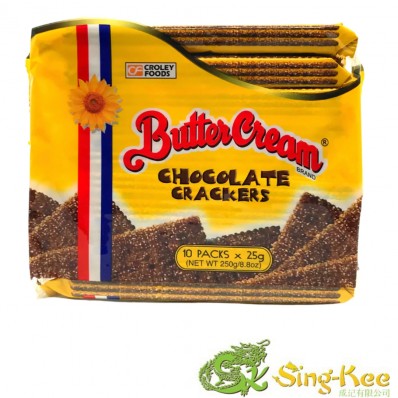 SUNFLOWER BC Brand Crackers - Chocolate 25gx10