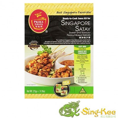 Prima Taste Singapore Satay Retail Pack 275g