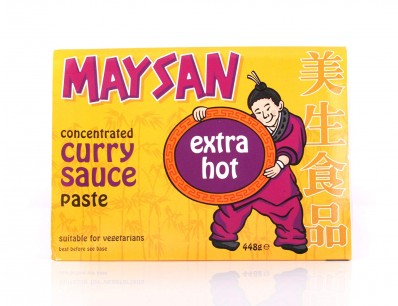 MAYSAN Concentrated Curry Sauce Paste - Extra Hot 448g