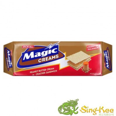Jack n Jill Magic Creams Peanut Butter Cream Cracker Sandwich (10 Packs x28g) 280g