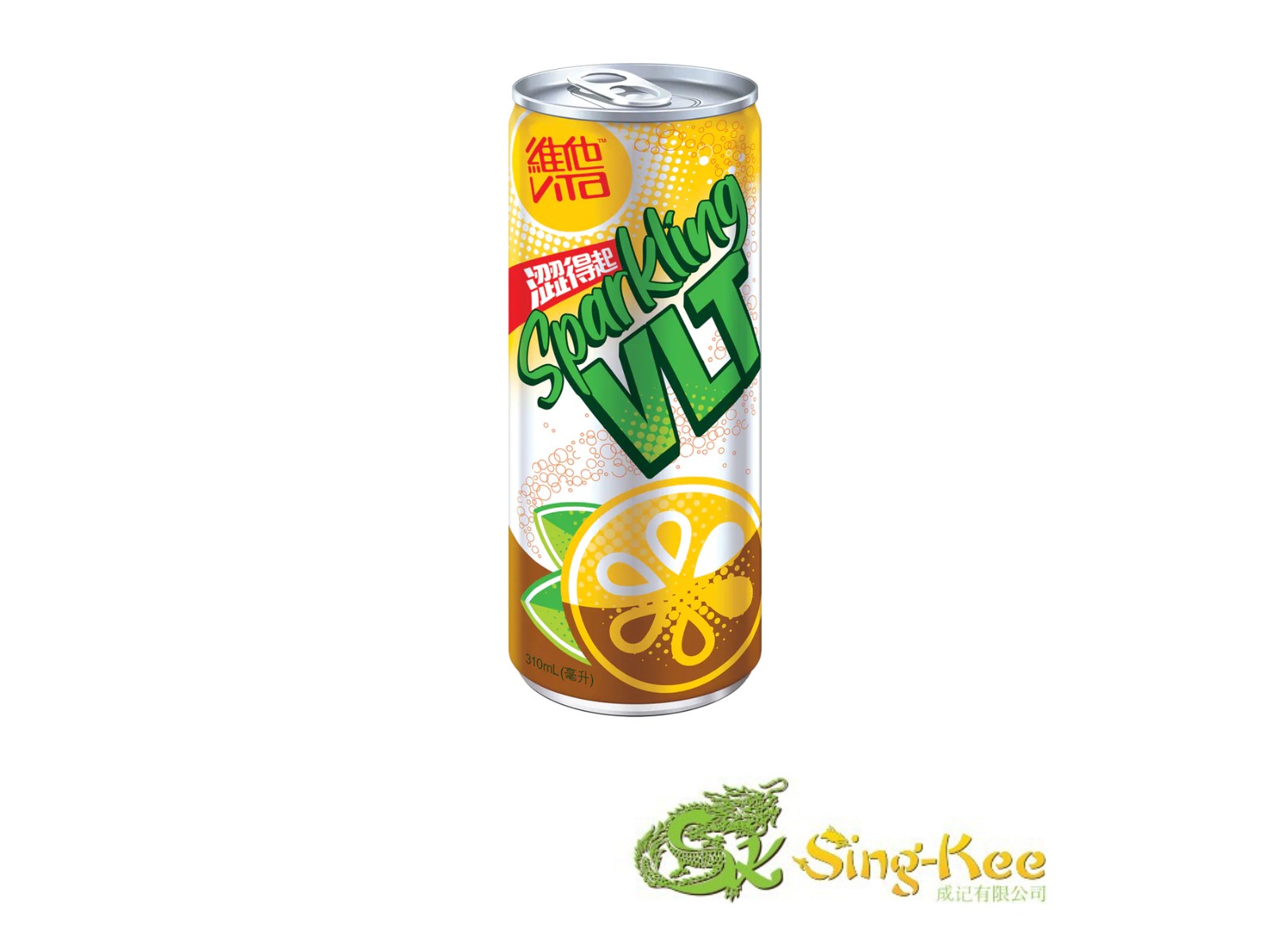 Vita Sparkling Lemon Tea 310ml Drinks Sing Kee