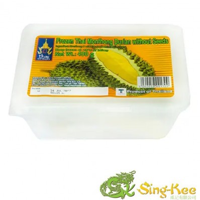 THAI CROWN FROZEN MONTHONG DURIAN WITHOUT SEED 400G