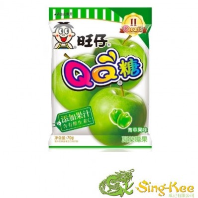 Want Want QQ Candy - Green Apple 70g