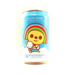 OCEAN BOMB Sparkling Water - Cider Flavour 330ml