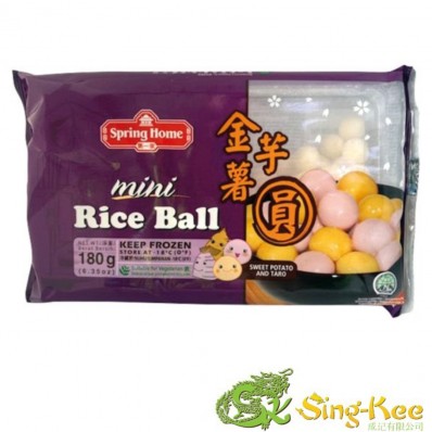 Spring Home Mini Rice Balls (Sweet Potato and Taro) 180g