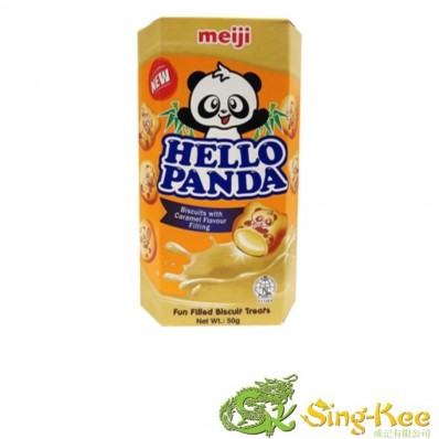 Meiji Hello Panda Caramel Flavoured Biscuit 50g