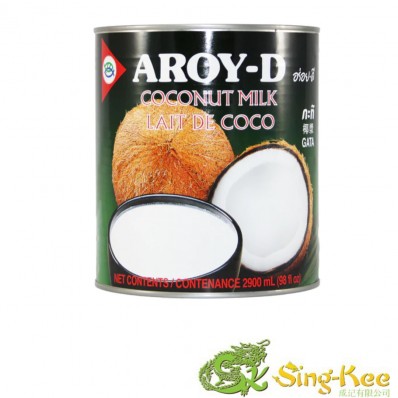 Aroy-D Coconut Milk 2900ml x 6