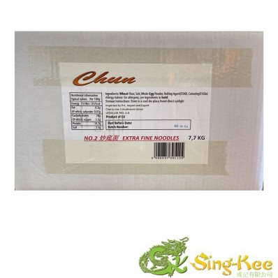 SING KEE No.2 Extra Fine Noodles 7.7kg