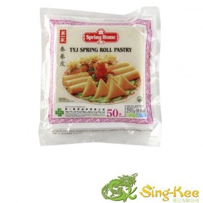 Spring Home TyJ 5" Spring Roll Pastry 250g (50 Sheets)