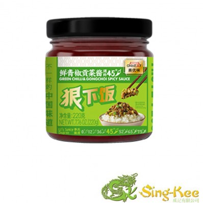 ChinEat Green Chilli & Gongchoi Sauce 220g