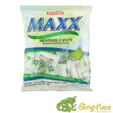 Jack ‘n Jill Maxx Eucalyptus Menthol Candy (4gx50) 200g