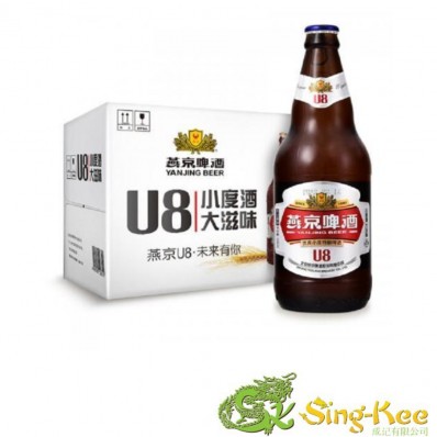 Yanjing U8 Beer Alc 2.5% 500ml