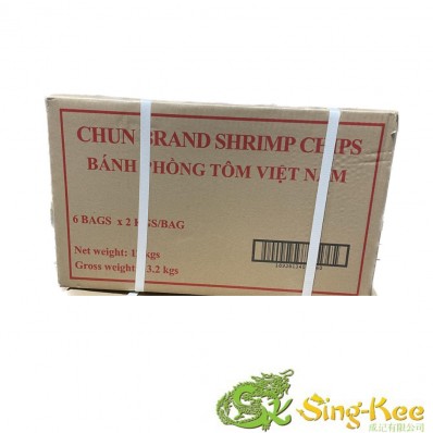 Chun Brand VN Shrimp Chips (6 x 2kg)