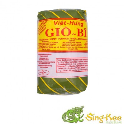Viet Hung Pork Roll with Skin (Gio Bi) SO 500g