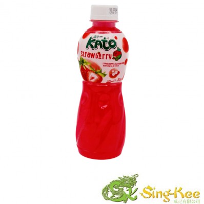 Kato Nata De Coco Strawberry Juice 320ml