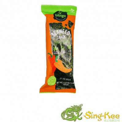 CJ Bibigo Crispy Seaweed Snack - Hot Chilli Flavour 4g