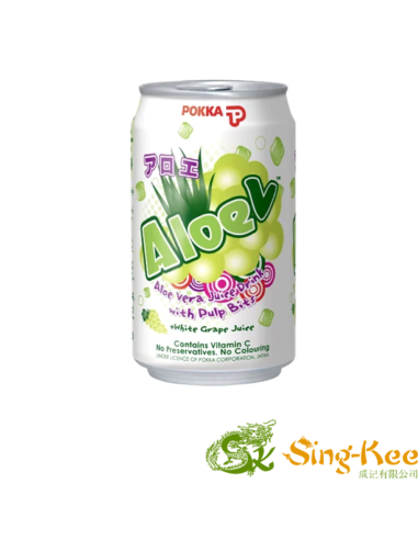 Pokka Aloe Vera White Grape Juice Drink 300ml