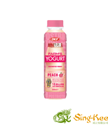 OKF Peach Yoghurt Drink 500ml