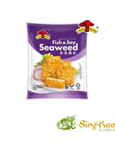 Mushroom Fish & Soy Seaweed 500g