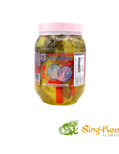 Lin Lin Pickled Sour Mustard with Chilli 900g