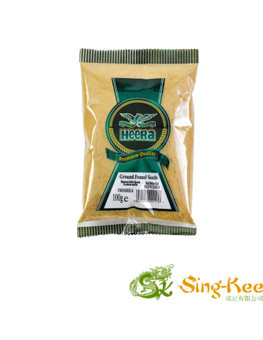 Heera Ground Fennel Seeds (Fennel Powder) 100g