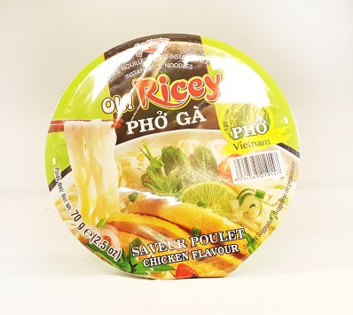 OH! RICEY Chicken Flavour Rice Noodles 70g