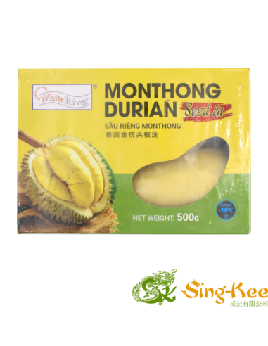 White River Frozen Monthong Durian Seed In 500g