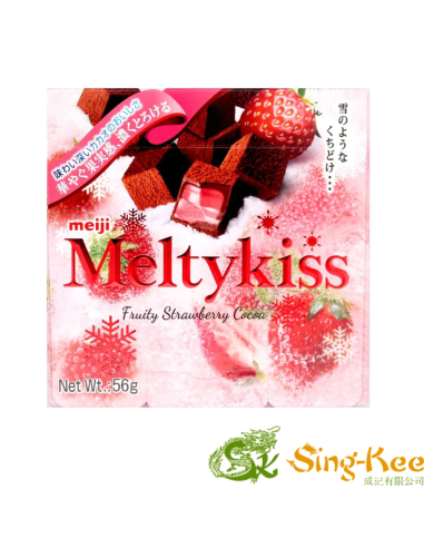 Meiji Meltykiss Fruity Strawberry Cocoa 56g