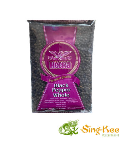 Heera Black Pepper Whole 700g