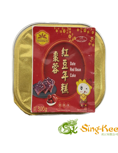 Hong's Date & Red Bean Cake 300g