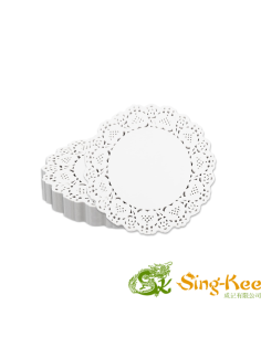 HX 5.5" Paper Doilies 150pcs | Sing Kee Foods