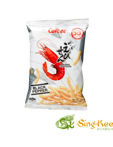 Calbee Prawn Cracker (Black Pepper Flavour) 90g