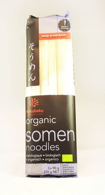 HAKUBAKU Organic Somen Noodles 270g