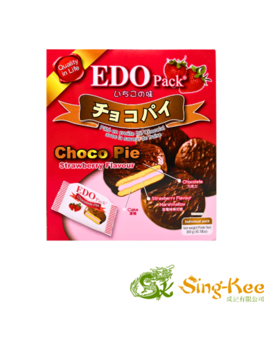 EDO Chocolate Pie - Strawberry 300g