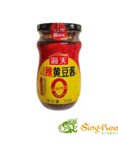 海天0添加辣黄豆酱 360g | Sing Kee Foods