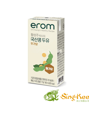 Erom Dr Hwang’s Sugar Free Soy Drink 190ml