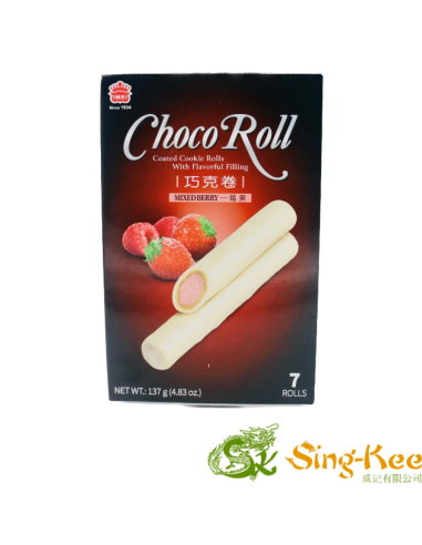 Imei Choco Roll Mixed Berry 137g