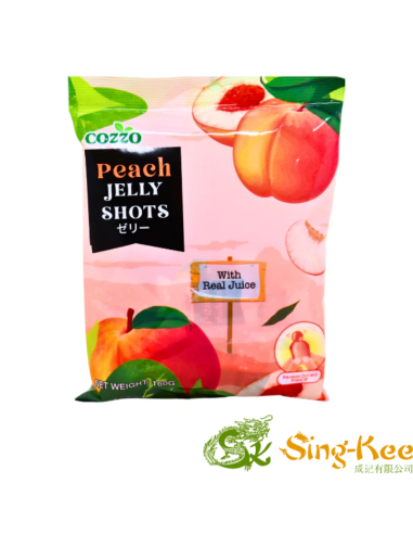 Cozzo Jelly Shots - Peach 160g (20gx8)